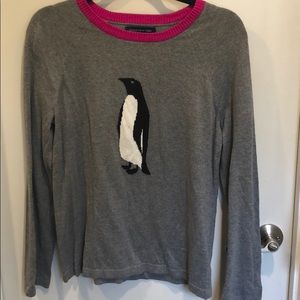 Jones New York penguin sweater medium